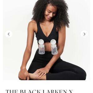 NWOT Black Larken Pumping Bra